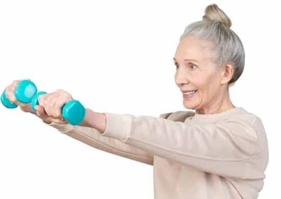 a woman doing an activity